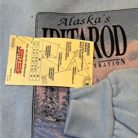 Vintage 93 Deadstock Iditarod sweatshirt - Picture 5 of 6